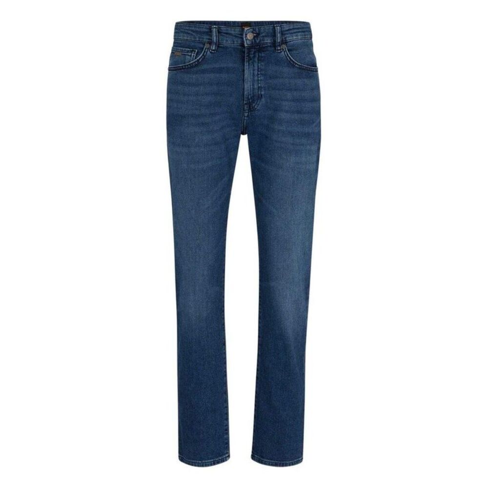 Boss Mens Denim Straight Leg Jeans / Medium Blue